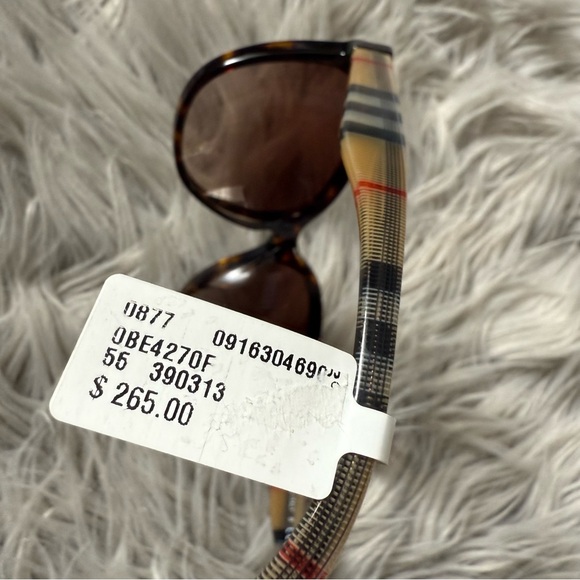 BURBERRY 4270 Havana Sunglasses NWT main image 4